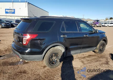 2014 Ford Explorer Police Interceptor from USA, damaged, VIN 1FM5K8AR0EGA09366